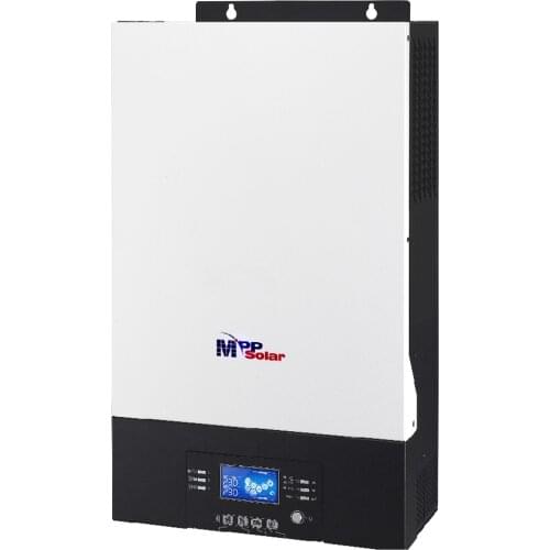 MK) 5000w 48v 230vac mppt solar inverter + PV input 145vdc 80A MPPT solar charger + battery charger 60A zero Transfer time