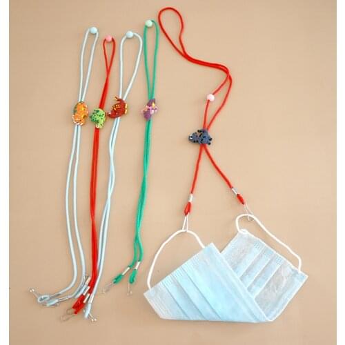 Fashion Mask Hanging Rope Adjustable Face Mask Lanyard Handy Convenient Holder Rope Anti-lost Anti-drop Mask Hanging Neck Rop