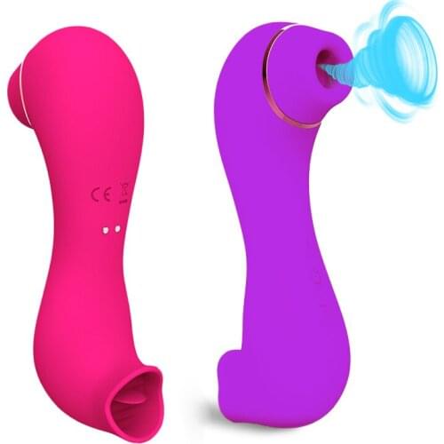 Clit Sucker Vibrator for Women Nipple Sucking Vagina Blowjob Clitoris Stimulator Vibrator Female Sex Toys Goods for Adults 18