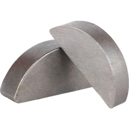 New 80pcs Stainless Steel Key Assortment Set Metric Half Moon Shaft Drive Fasteners Mechanical Industry Different Sizes