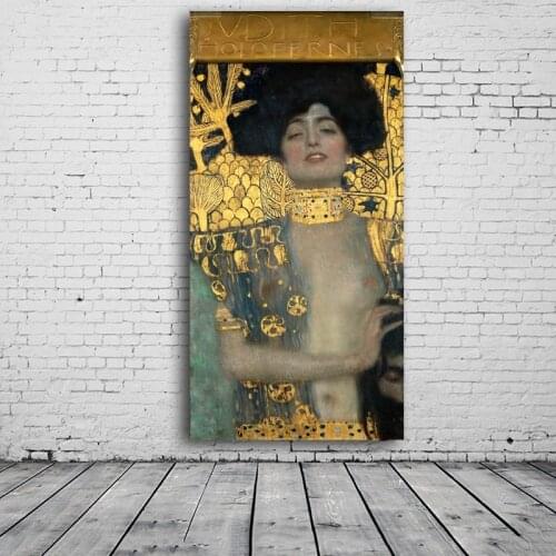 Huge Modern Oil Painting Replica Of Nude Women From Gustav Klimt oil painting wall picture art for living room home decor