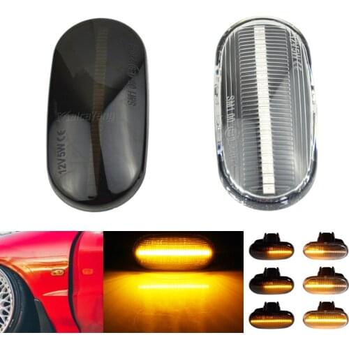 Sequential Indicator Led Dynamic Side Marker Turn Signal Light For HONDA Civic Acura Del Sol Integra S2000 Fit Prelude CRX