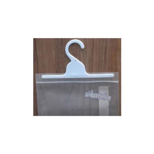 China Wholesale Clear PVC hanger zipper bag with plastic hook