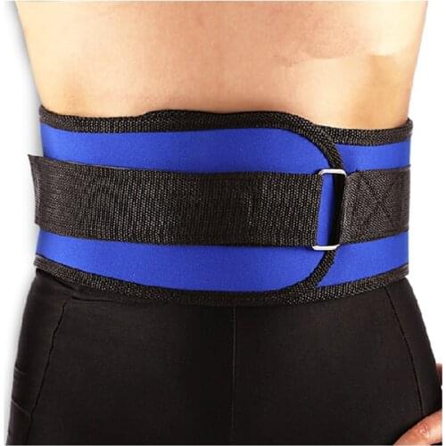 Sports waist support lifting workout protection of waist pull by pushing against the barbell squat waist belt for men and women