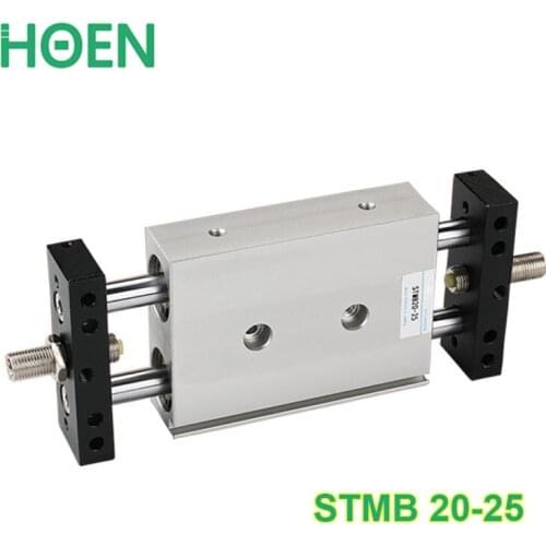 STMB 20-25 HIGH QUALITY Dual Rod Pneumatic Cylinder/Air Cylinder STMB Series STMB20*25 STMB20-25