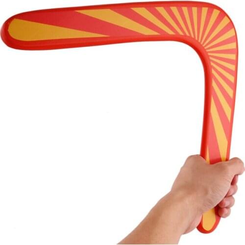 Trisquare V-Shaped Boomerang Wooden Composite Wood Boomerang Boomerang Outdoor Childrens Toy Birthday Gift Wooden toys