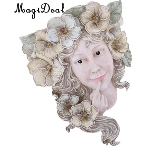 Vintage Retro Garden Courtyard Wall Hanging Living Room Background Wall Decor Wall Sculpture