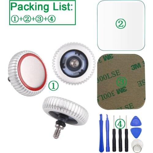 1Pcs Side Roller Button Digitizer Crown For Apple Watch Series 2 3 4 5 SE 38mm 42mm 40mm 44mm Aluminum Case Middle Frame Bezel