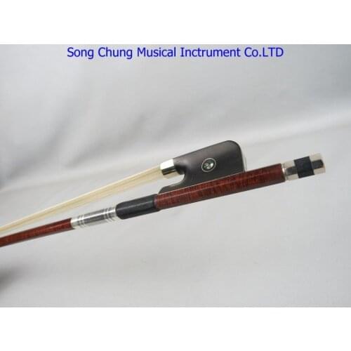 1pcs Best profession Pernambuco Carbon fiber viola bow,copper mounted #7884