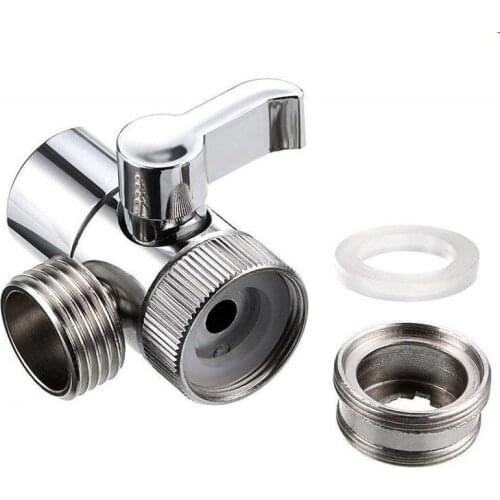 1PC Switch Faucet Adapter Kitchen Sink Splitter Diverter Valve Water Tap Connector for Toilet Bidet Shower Bathroom Accessories