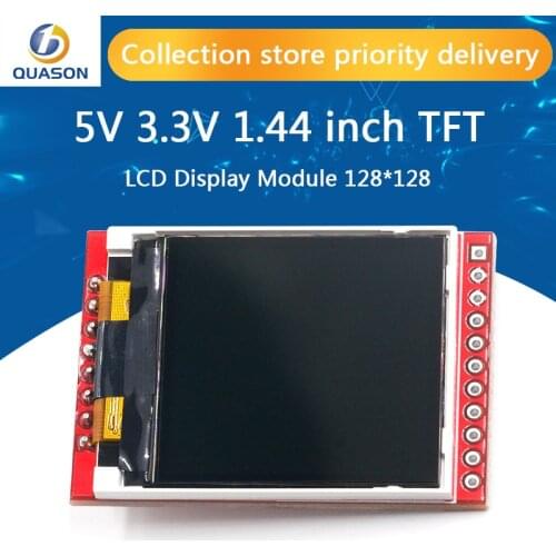 5V 3.3V 1.44 inch TFT LCD Display Module 128*128 Color Sreen SPI Compatible For Arduino mega2560 STM32 SCM 51