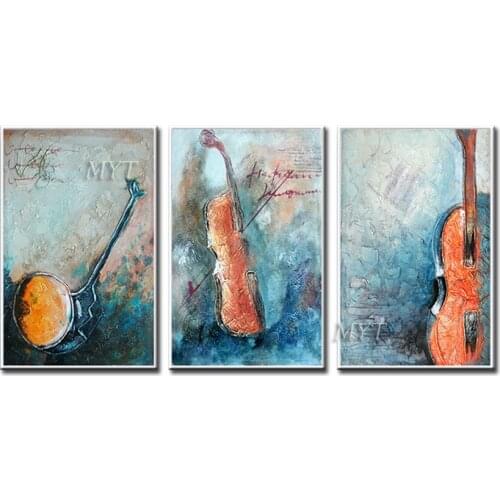 The Violin Abstract DiagramOil Painting Wall Art Home Decor Picture Modern Oil Painting On Canvas Wedding Decoration No Framed