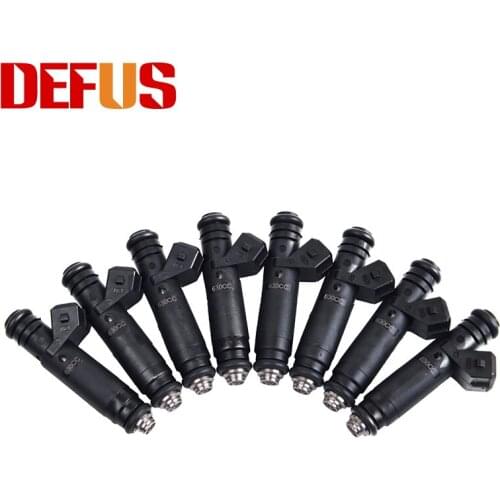 DEFUS 8 PCS Black High Flow 630CC B264A01747 107961 Fuel Injector For Gasoline Car Nozzle Auto Part Car-styling New Engine Parts