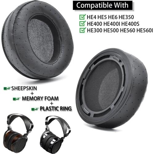 Thicker Softer Cushion Ear Pads For HIFIMAN HE300 HE400 HE400i HE500 HE560, HE6 HE4 HE-5LE HE-5 HEADPHONES