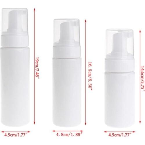 Foaming Soap Pump Shampoo Dispenser Lotion Liquid Foam Bottle Container Portable
