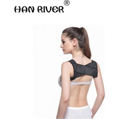 HANRIVER 2108 Adult students male humpback JiaoZi artifact Chest bend over the shoulder kyphosis correction belt guards
