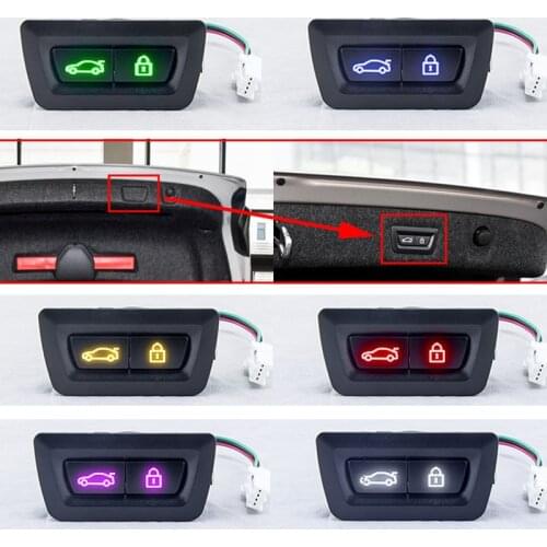 Tail gate trunk switch luggage button For BMW 5 Series 7 Series F02/F18/F10