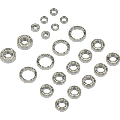 22PCS Ball Bearing Kit for 1/8 Arrma Kraton Typhon Talion Senton Outcast Notorious 6S BLX RC Car Upgrade Parts