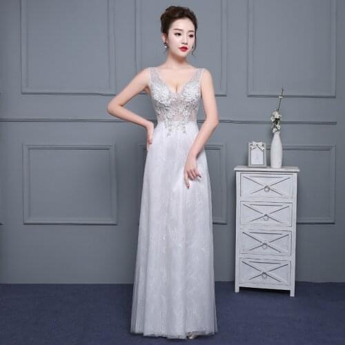 Lace Perspective Sexy Cheongsam China Long Evening Dress Qipao Promotion Oriental Style Dresses Qi Pao Women Chinese Clothing