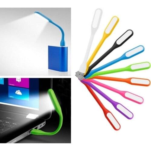 Mini Portable Flexible Bright USB LED Light Reading Lamp for Computer Laptop PC