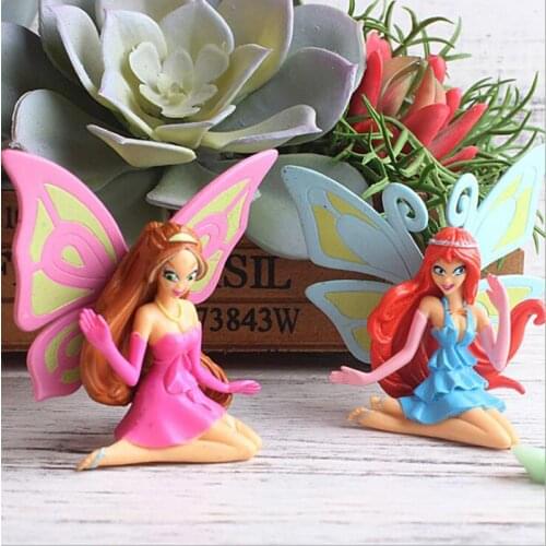 Miniature Flower Fairy Elf Garden Home Houses Decoration Mini Craft Micro Landscaping Decor DIY Accessories