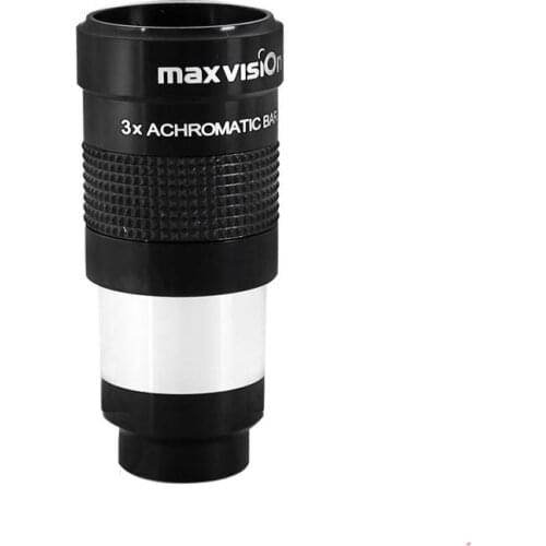 Maxvision 50 degree 1.25 inches 3X achromatic Metal multiplier Astronomical accessories Professional Monocular Telescope