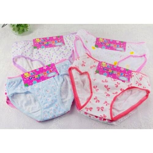 Wholesale(10pcs/lot) Cute Design Girl Underwear, Cotton Shorts Briefs For Children Kid, Underpants/Knickers,Free Shipping
