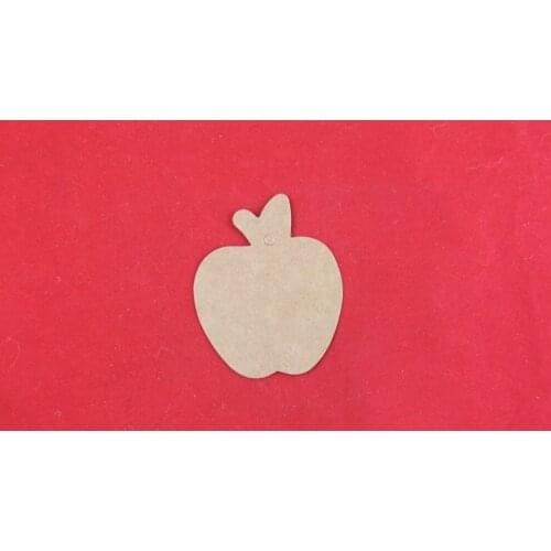 Wholesale free shipping kraft paper apple personality irregular tag,gift hang tag,DIY creative tag