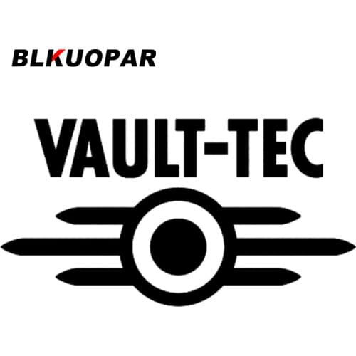 BLKUOPAR for Vault Tec Car Stickers Fashionable Scratch-Proof Decals Waterproof Creative Windows Motorcycle Decor Car Goods