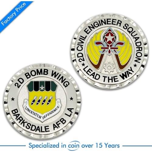 Manufacturer Custom Zinc Alloy Souvenir Metal Challenge Coin