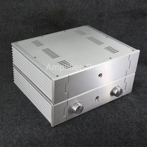 1PCS BZ4310C/BZ4310D Power Amplifier All Aluminum Chassis / Audio Amp Enclosure / Pre-Amp Box DIY Case 430MM*105MM*340MM AP41