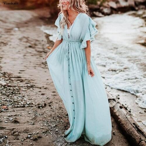 Viankani Open Summer Dresses