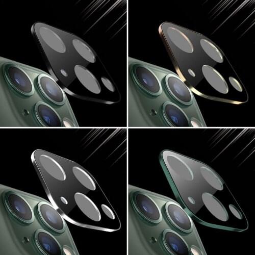 Metal Back Camera Lens Screen Protector For IPhone 12 Aluminum Alloy Ring Film For Iphone 12 Camera Lens Case Cover