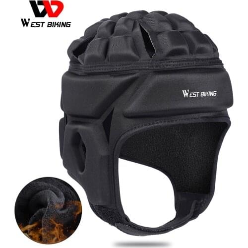 Winter Cycling Goalkeeper Helmet Thermal Profession Football Soccer Sports Rugby Scrum Cap Head Guard Goalie Hat Head Protector