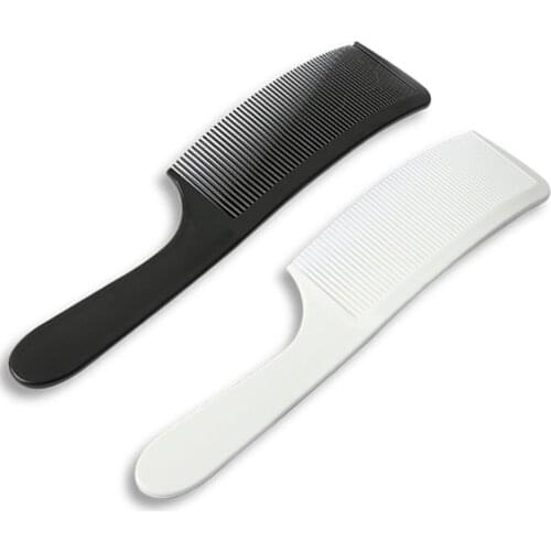 1pcs Professional Curved Shaver Hair Clipper Cutting Comb Barber Flat Top Comb Anti-static Salon Cutting Comb Hairdressing Brush