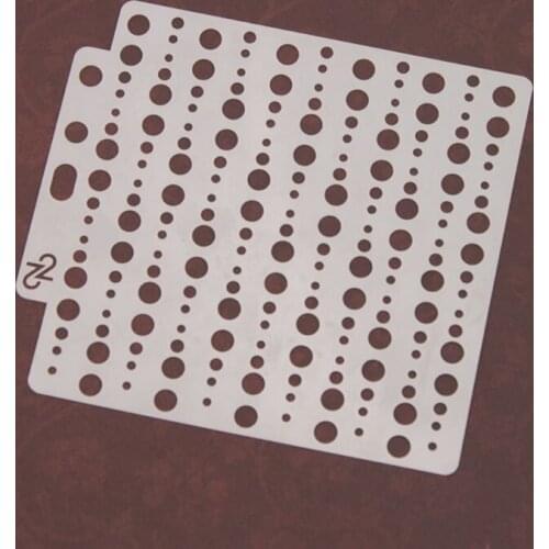 9pcs/set Tree Airbrush Painting Stencil DIY Scrapbooking Album Craft Reusable E56C