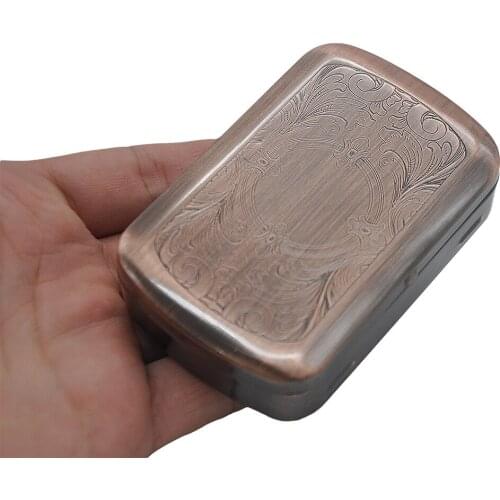 Smoking Accessories Fashion Personality Women/men Cigaret Metal Case Cigarette Box Matel Smoke Storage Box
