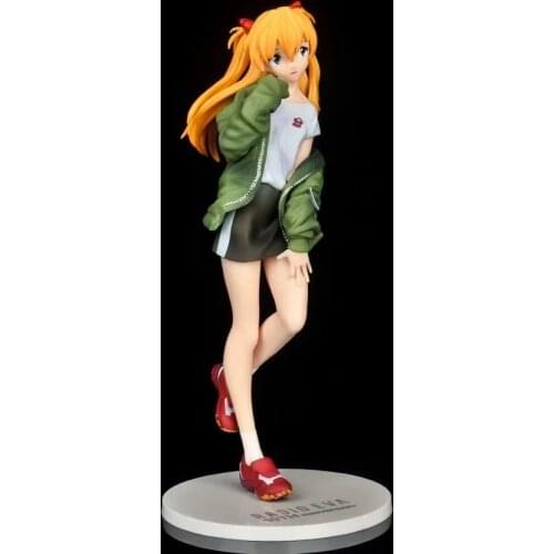Anime 2021 New EVA Shikinami Asuka 1/7 Scale PVC Action Figures Anime Figure Model Toys Collection Doll Gift