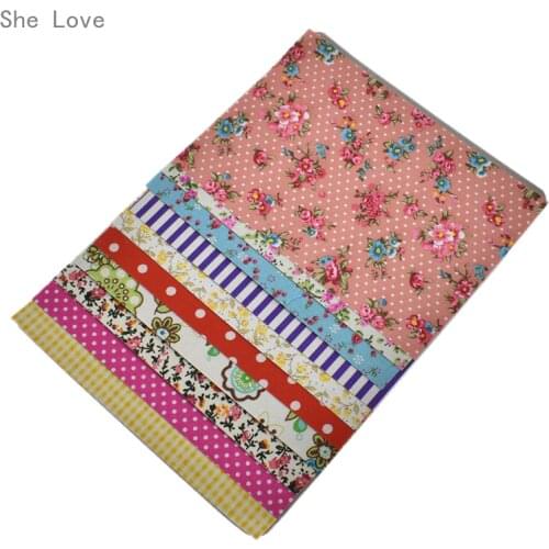 Chzimade 10 Sheets Self-adhesive Fabric Scrapbooking Sewing Art Sticker Paper Patterns Dot DIY Gift Decoration Random Color