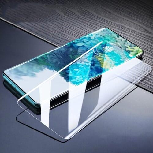 For Samsung Galaxy S8 S9 S10 S20 Plus UV Liquid Screen Protector 3D Full Cover Tempered Glass For Samsung S10 5G S20 Ultra Film