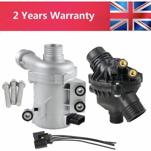 AP03 11517586925 Electric Water Pump+Thermostat Kit For BMW E60 E61 E81 E87 E90 E91 X1 X3 X5 Z4 325i 330i 525i 530i 630i 730i