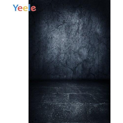 Grunge Dark Cement Wall Stone Floor Photocall Baby Child Portrait Photo Background Pet Photographic Backdrops For Photo Studio