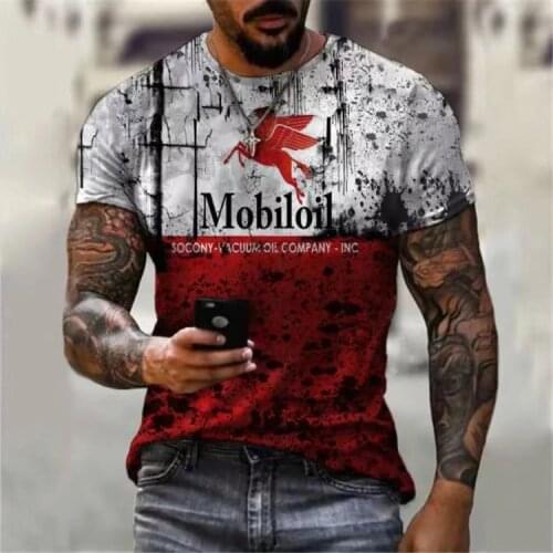 2021 summer Mens T-shirt Oversized Vintage Short Sleeve Summer New Tshirts Fashion Harajuku Ethnic Letters 3D Print tshirt