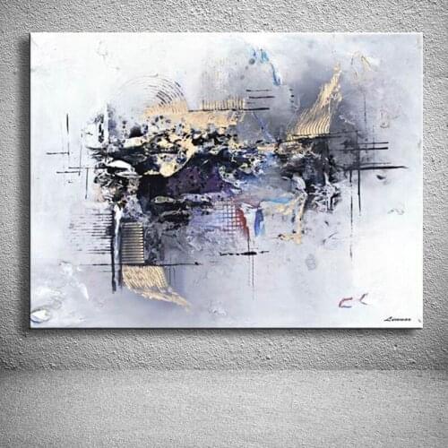 Handmade oil painting on canvas modern 100% Best Art Abstract oil painting original directly from artis XD1-164