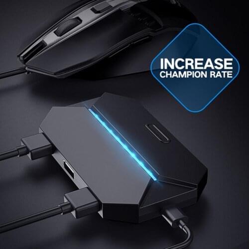 Keyboard Mouse Converter Wired/Wireless Stable Performance Multifunctional USB Extender Gamepad Controller Adapter for PS4
