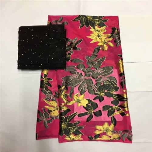 LX!African Soft Silk Fabric For Garment Neat Embroidery On The Material With Swiss Voile Lace Tissu ! F31103