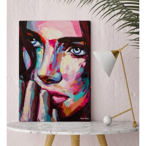 Personalized Modern Abstract Canvas Table (30x50 cm.) 22 Table Quality Gift Home Office Valentines Day Lovers Family Dad