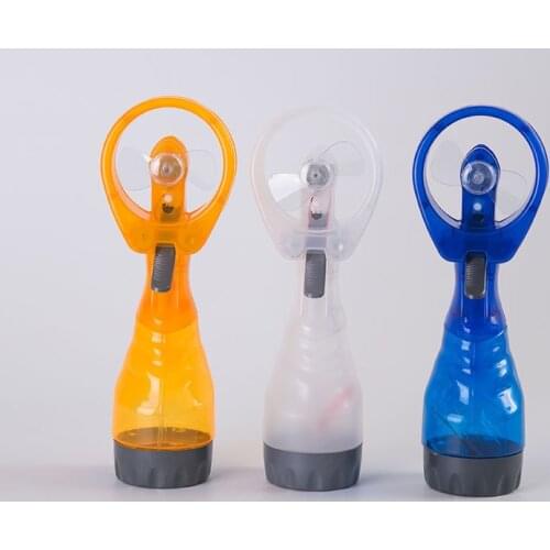 Portable Mini 2 in 1 Hand Fan Held Spray Cooling Fan Pocket Fan Water Mist Sport Travel Beach Camp Dropshipping Free Shipping
