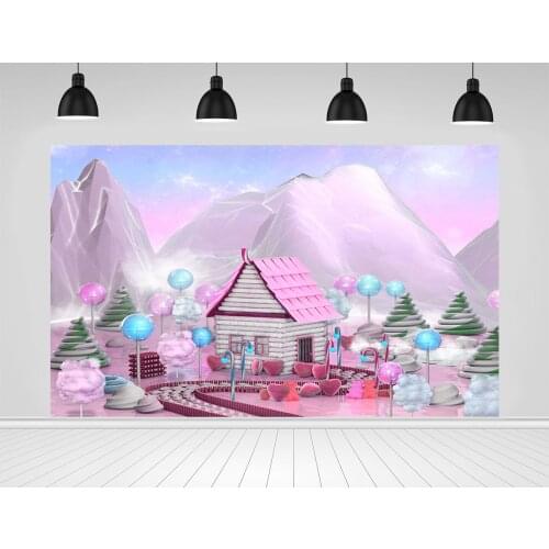 Scopiso Wonderland Photography Backgrounds Vinyl Fotografia Kids Sweet Playground backdrops for Photo Studio Props