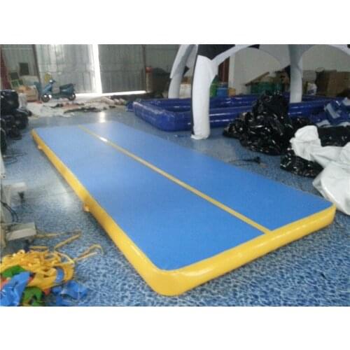 200cm*800cm Bule Inflatable Tumble Track Trampoline Air Track Taekwondo Gymnastics Inflatable Air Mat